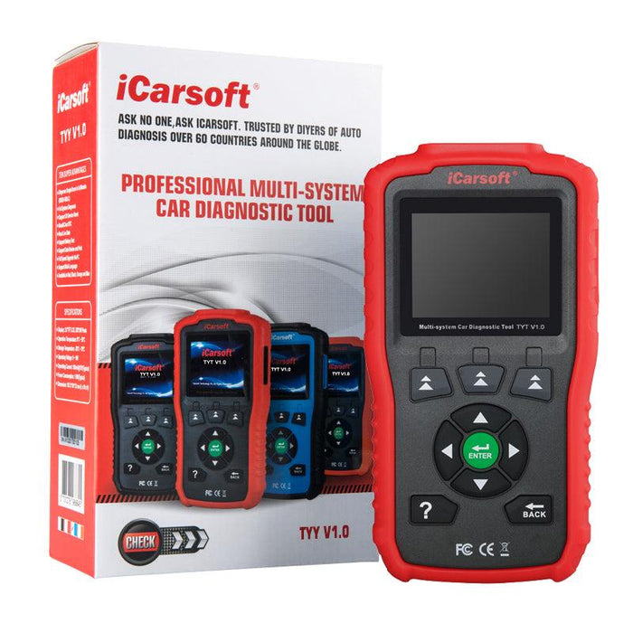 iCarsoft TYT v1.0 Toyota/Lexus/Isuzu Diagnostic Scan Tool - Stahlcar Scan Tools