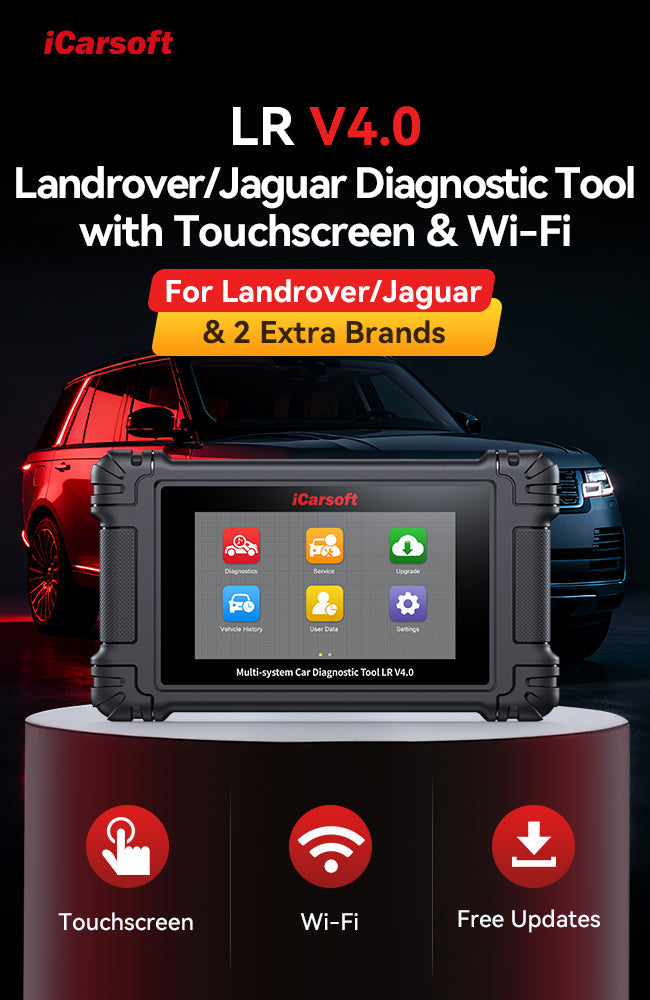iCarsoft LR v4.0 Land Rover/Jaguar (+2 other Brands) Scan Tool