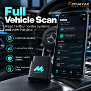 MBito full vehicle fault code diagnostics and scan features for compatible Mercedes-Benz vehicles