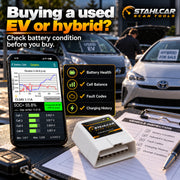 ST350 used electric and hybrid vehicle inspection battery health and cell balance