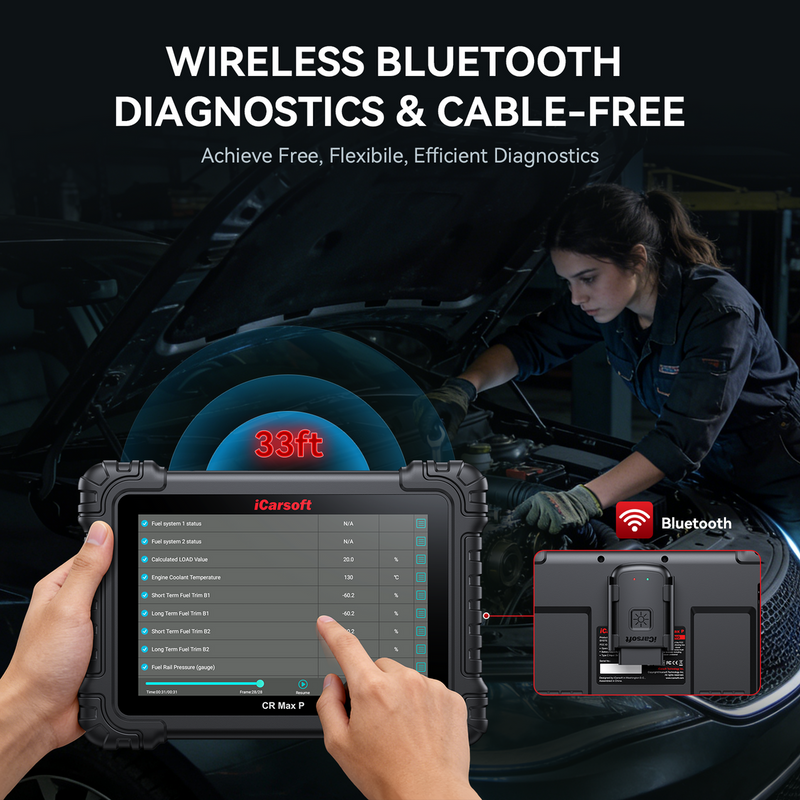 iCarsoft CR Max P All Systems All Makes Pro Scan Tool