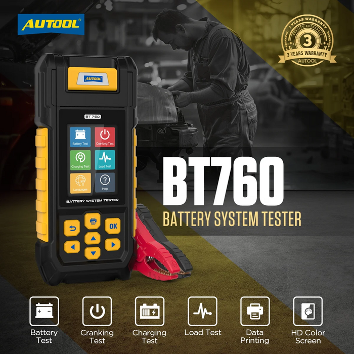 AUTOOL BT760 Battery Tester