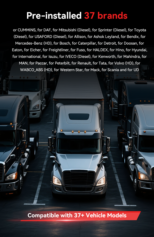 iCarsoft HD V4.0 Heavy Duty Truck Scan Tool