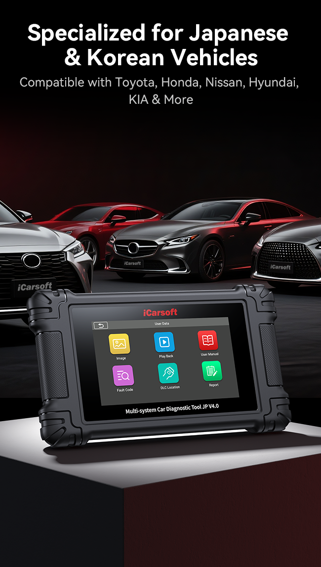 iCarsoft JP V4.0 Japanese/Korean Vehicle Scan Tool - image 2
