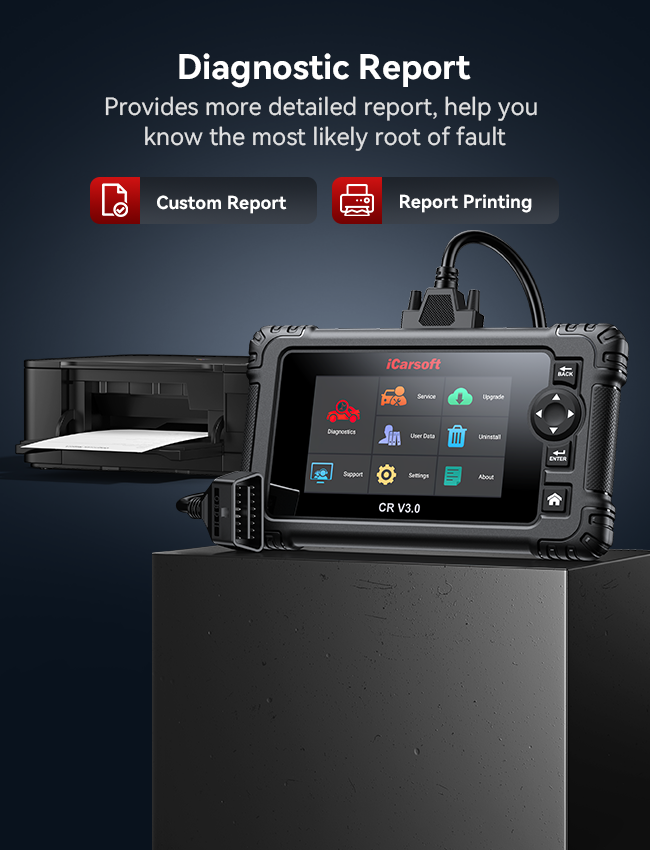 iCarsoft CR V3.0 All Systems Scan Tool