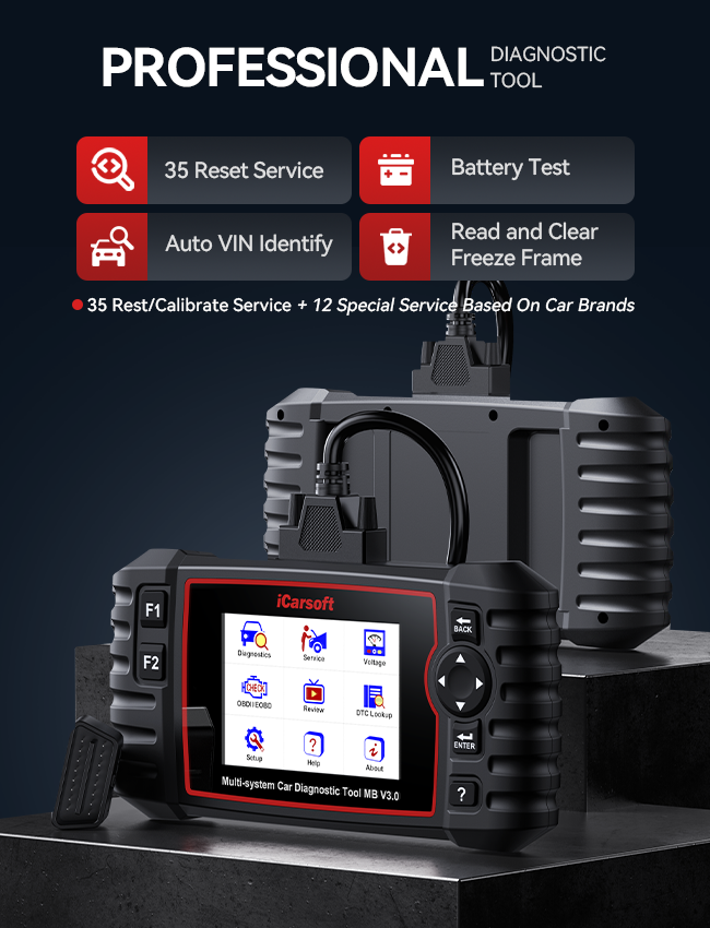 iCarsoft MB V3.0 Benz/Sprinter/Smart Diagnostic Scan Tool