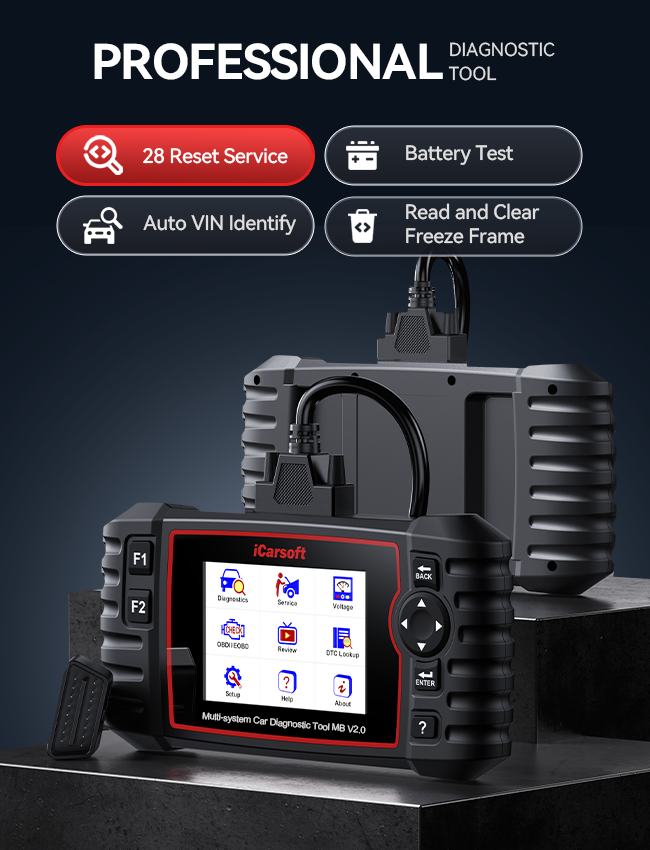 iCarsoft MB V2.0 Benz/Sprinter/Smart Diagnostic Scan Tool