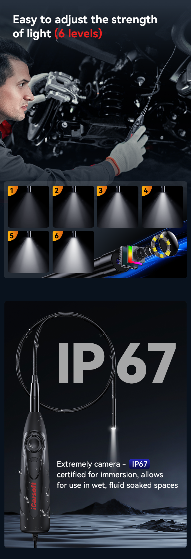 iCarsoft VDSP2000 Videoscope For CR MAX Range