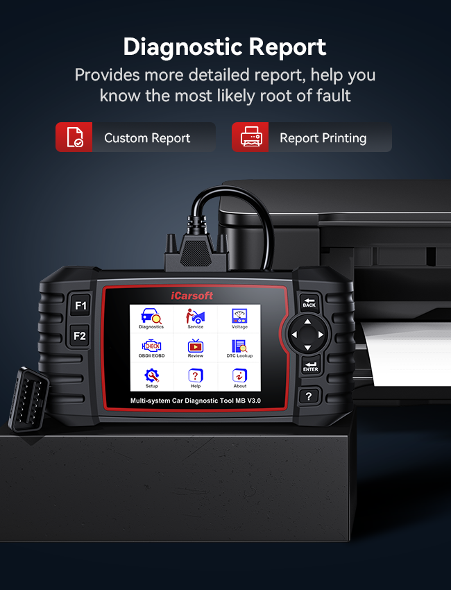 iCarsoft MB V3.0 Benz/Sprinter/Smart Diagnostic Scan Tool