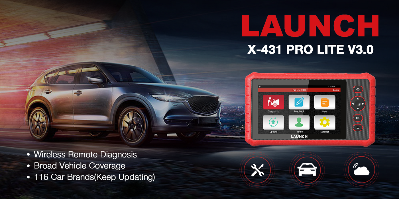 Launch X431 Pro Lite v3 Diagnostic Scan Tool