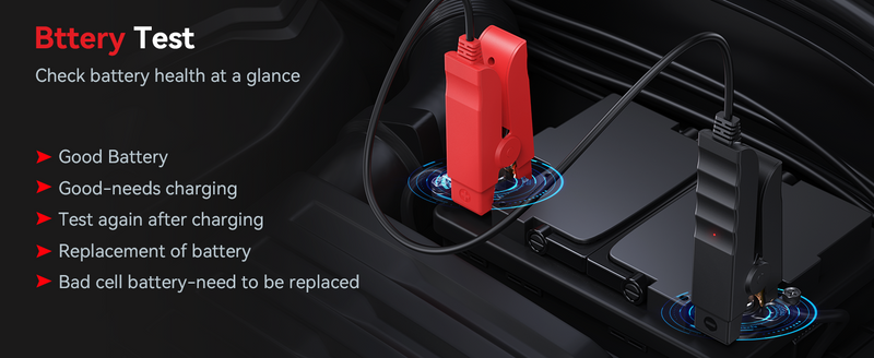 iCarsoft BT900 Battery Test Clip for CR MAX Range