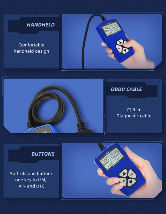 UDIAG CR206 OBD2 Engine Code Reader