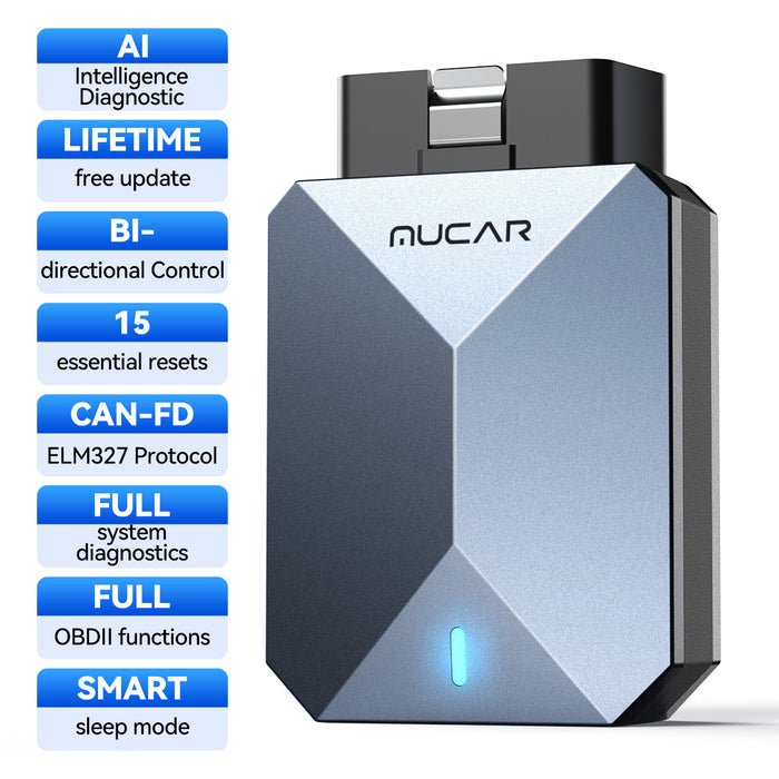 Mucar BT200 Max All Systems All Makes Scan Tool for Android/iOS
