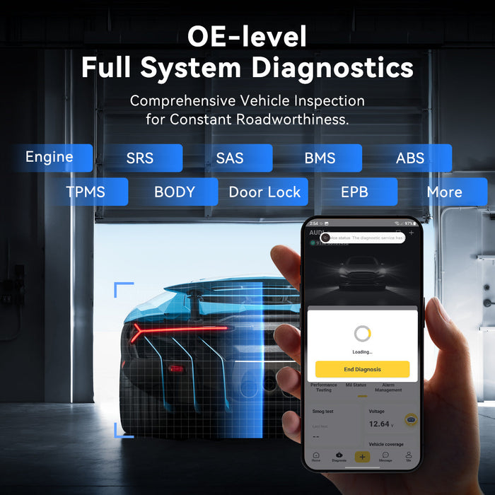 Mucar BT200 Max All Systems All Makes Scan Tool for Android/iOS