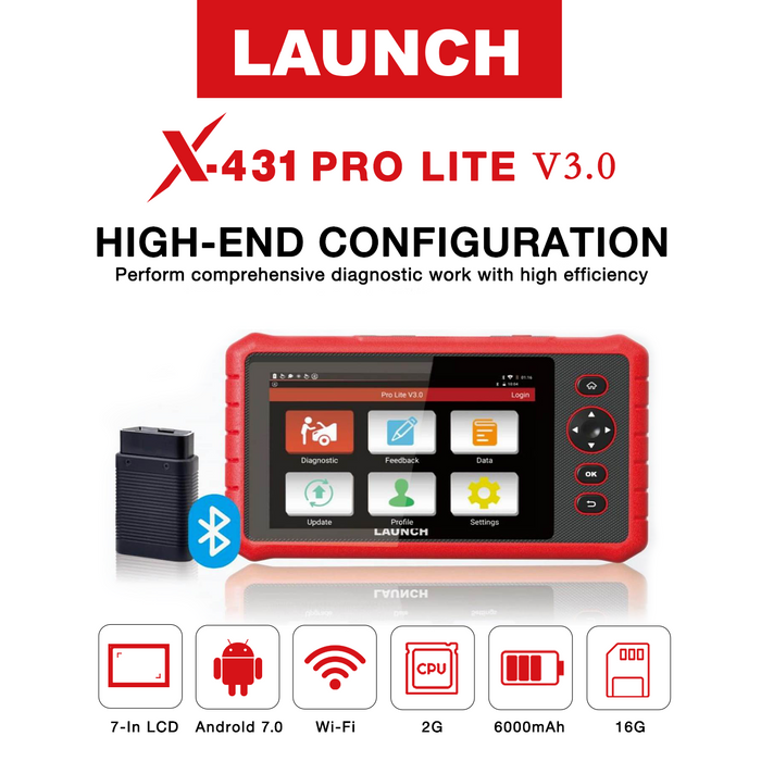 Launch X431 Pro Lite v3 Diagnostic Scan Tool