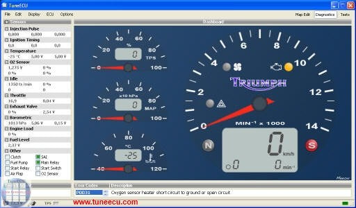 Tune ECU USB Cable for Motorbike Diagnostics