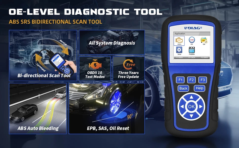 UDIAG A200 Single Make All Systems Scan Tool