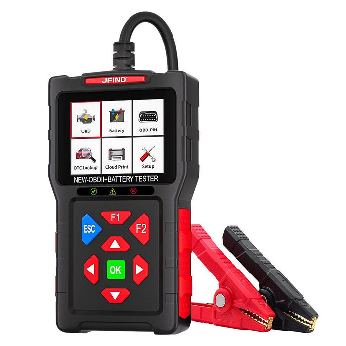 JFIND JF700 OBD2 Code Reader + Battery Tester