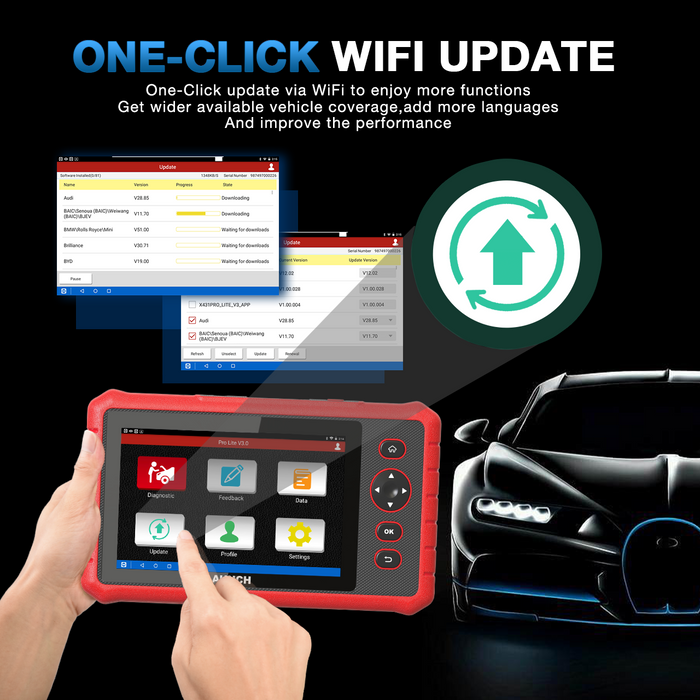 Launch X431 Pro Lite v3 Diagnostic Scan Tool