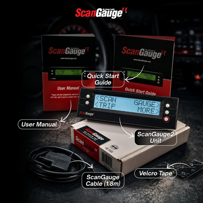 ScanGauge 2 OBD2 Digital Gauge & Trip Computer
