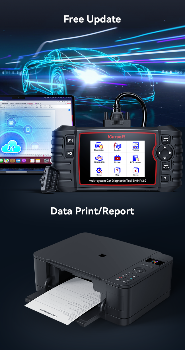 iCarsoft BMM v3.0 BMW/Mini/Rolls Royce Scan Tool