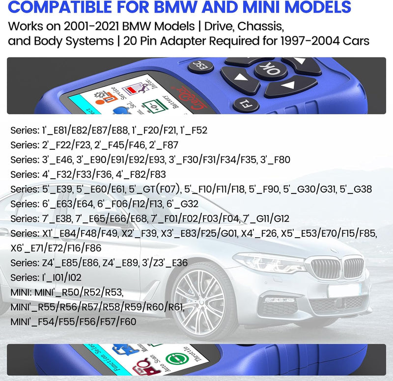 BMW OBDI/II All Systems Diagnostic Tool