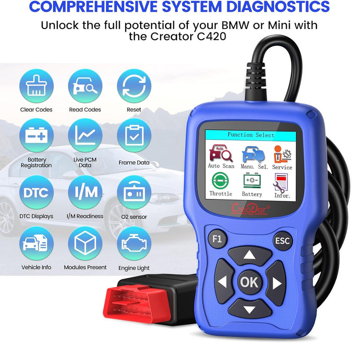 BMW OBDI/II All Systems Diagnostic Tool