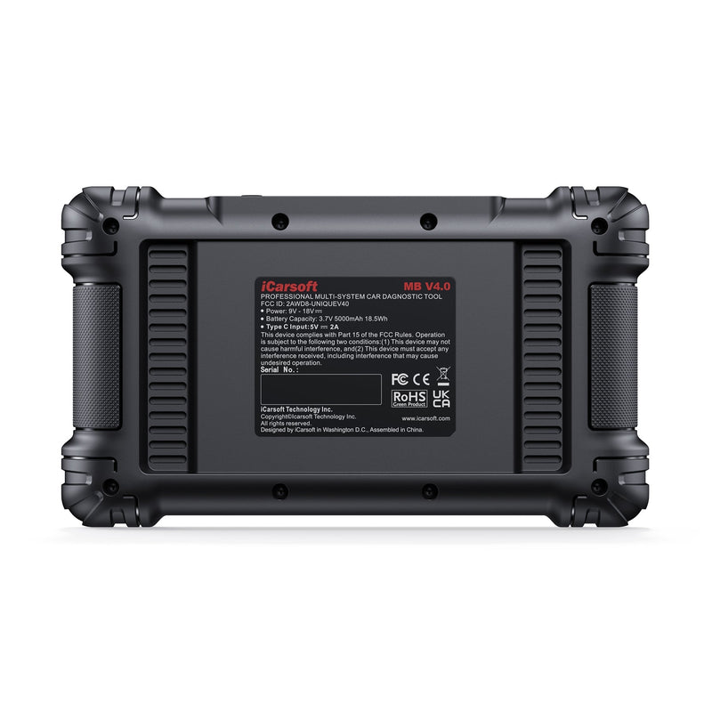 iCarsoft MB V4.0 Mercedes-Benz scan tool interface