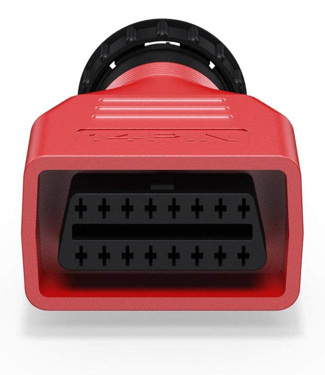 iCarsoft Sprinter 14-pin diagnostic adapter detail