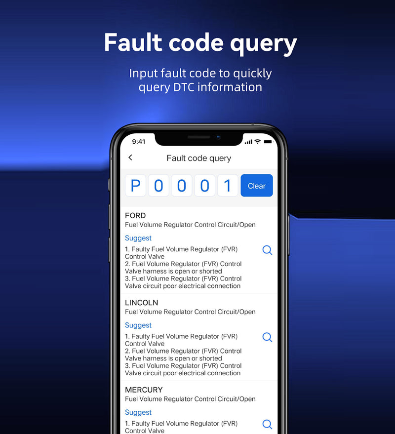 JFIND JF327 Pro Bluetooth OBD2 Diagnostic Tool - Android/iOS