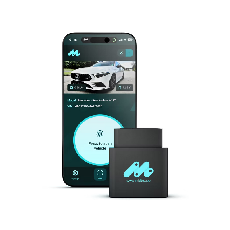 MBito Mercedes coding and diagnostic device