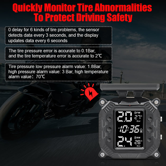 Motorcycle Tyre Pressure Monitoring System