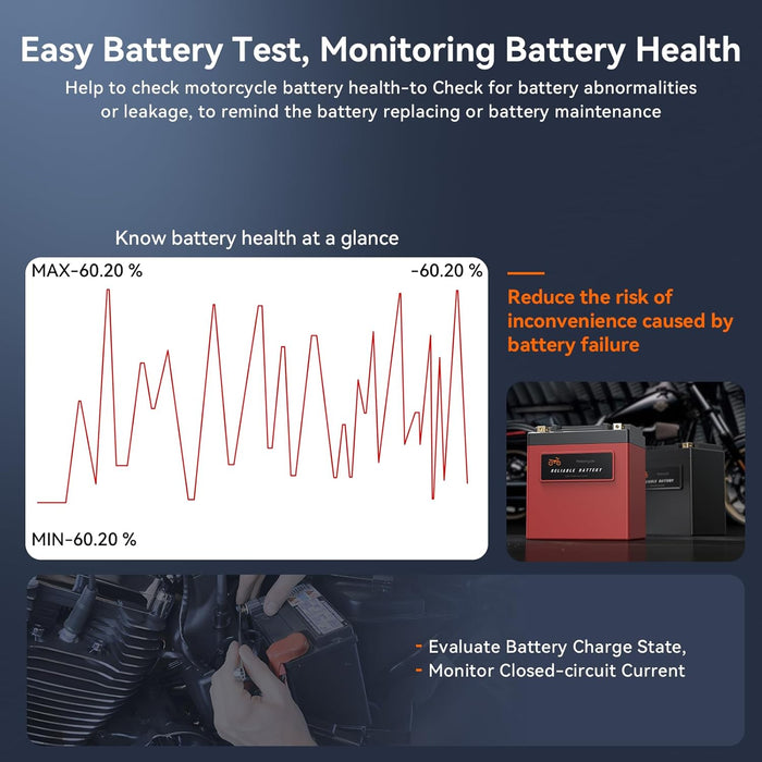 iCarsoft MT V6 Harley Davidson Motorcycle Scan Tool