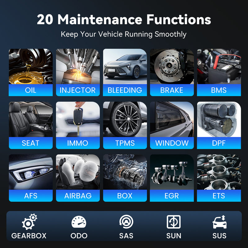 Mucar 682 bidirectional active tests - Stahlcar Scan Tools