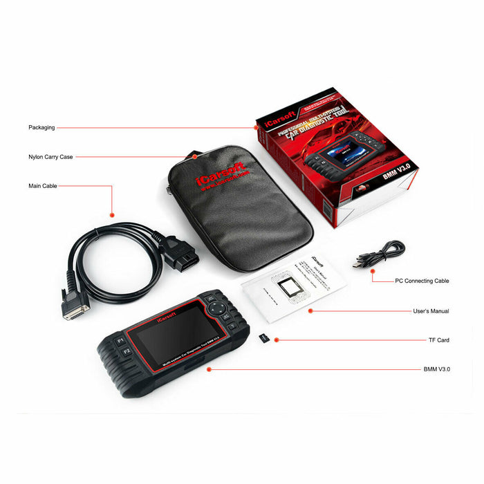 iCarsoft BMM v3.0 BMW/Mini/Rolls Royce Scan Tool