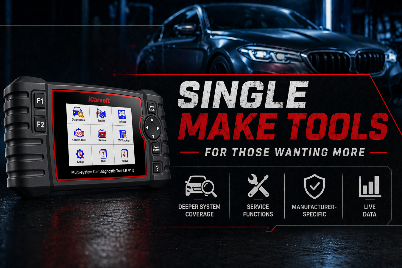 Single Make Tools - Stahlcar Scan Tools