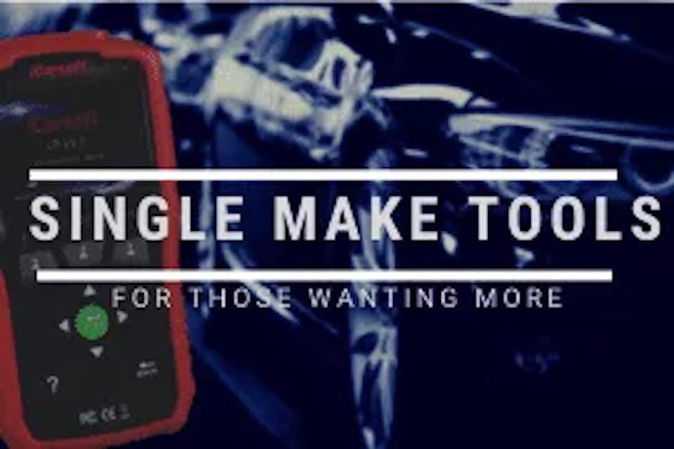 Single Make Tools - Stahlcar Scan Tools