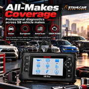 iCarsoft CR Pro+ all-makes diagnostics for 58 supported vehicle makes