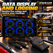 Nissan Consult USB data display and logging for reviewing live engine sensor readings