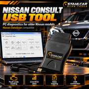 Stahlcar Nissan Consult USB tool overview for classic Nissan engine diagnostics