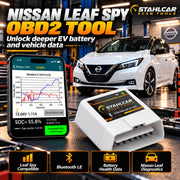 Stahlcar Nissan Leaf Spy OBD2 tool: vehicle battery information via Bluetooth and Leaf Spy