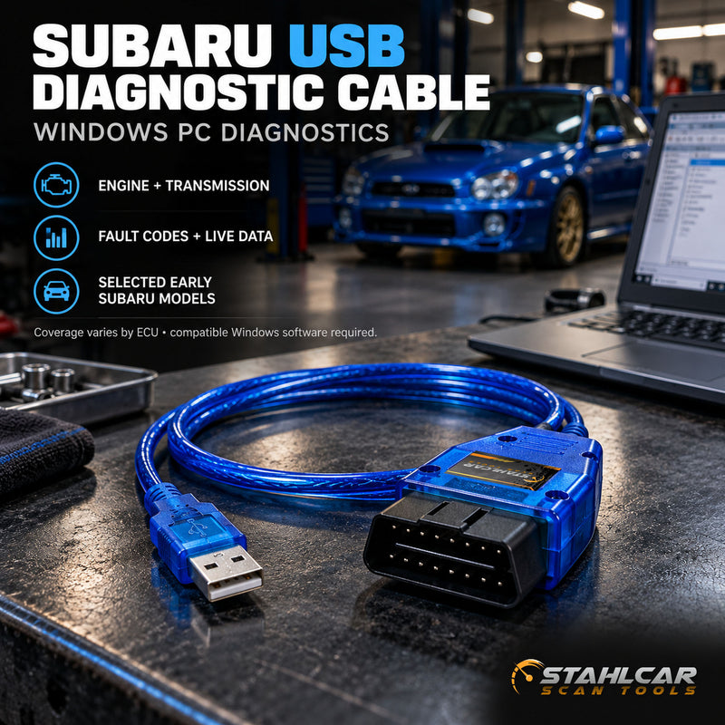 Subaru USB Diagnostic Tool for PC