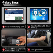 Vgate vLinker FS USB OBD2 connector