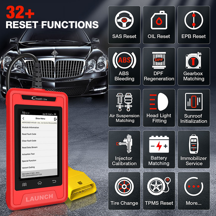 Launch CRE901 Multi Systems Scan Tool