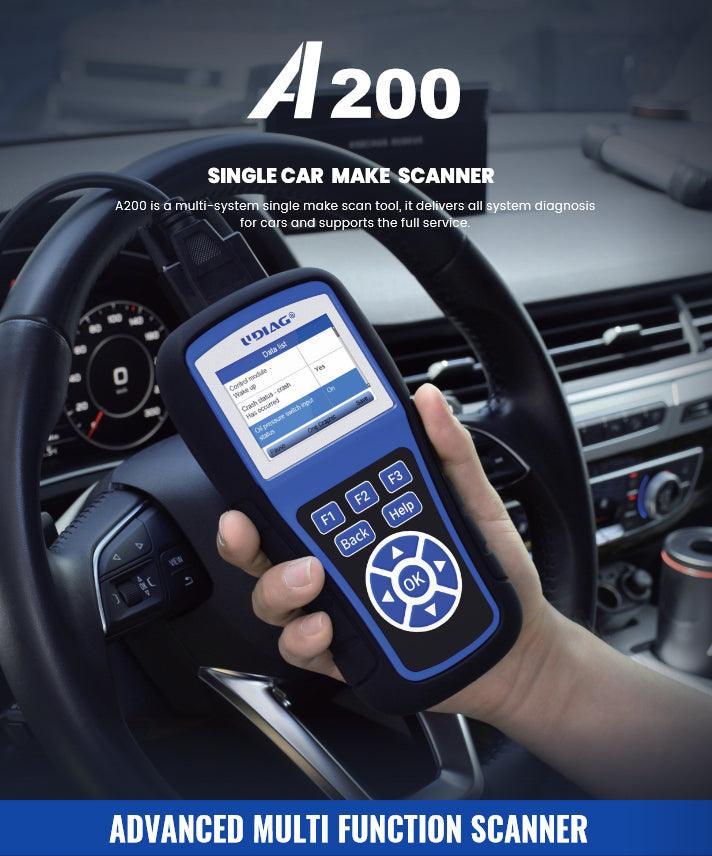 UDIAG A200 Single Make All System Scan Tool - Stahlcar Scan Tools
