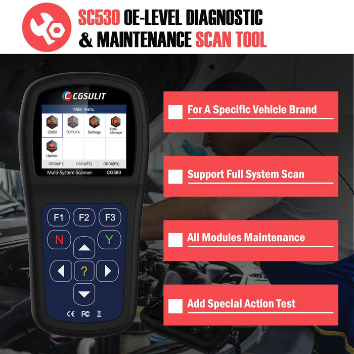 CGSulit CG580 Multi System Scan Tool