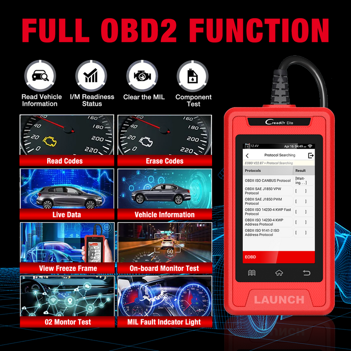 Launch CRE903 Multi Systems Scan Tool