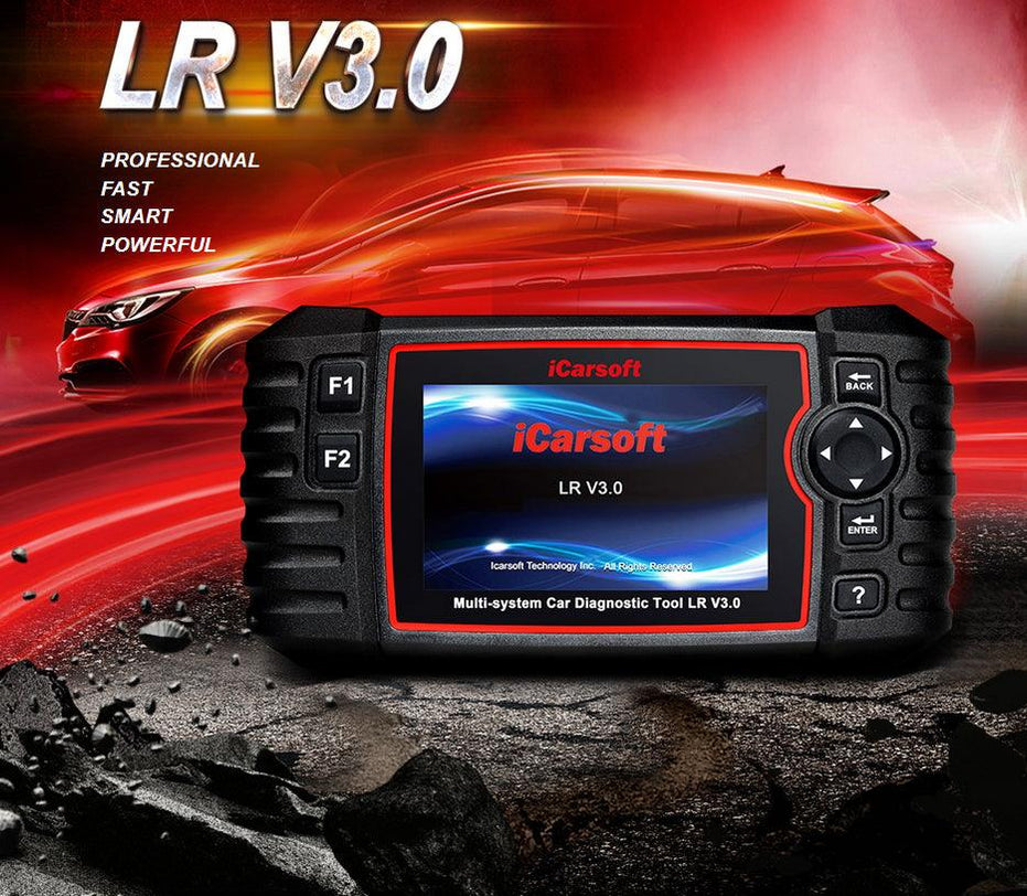 iCarsoft LR V3.0 Land Rover/Rover/Jaguar Diagnostic Scan Tool ...