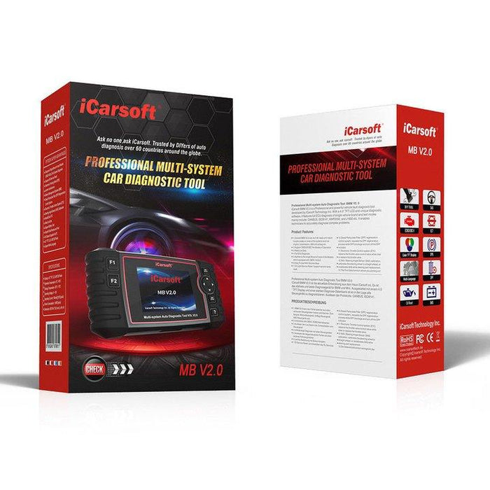 iCarsoft MB V2.0 Benz/Sprinter/Smart Diagnostic Scan Tool - Stahlcar Scan Tools