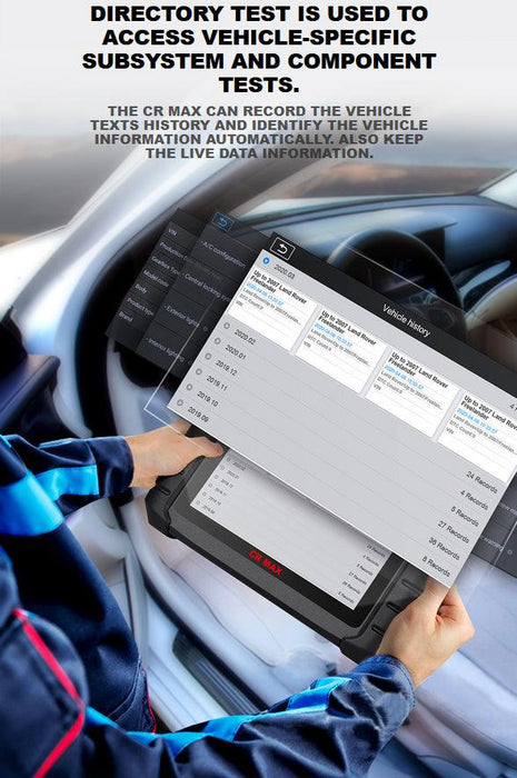 iCarsoft CR Max Android Pro Scan Tool - Stahlcar Scan Tools